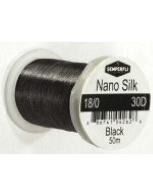Semperfli Nano Silk Ultra 30D 18/0 in Black