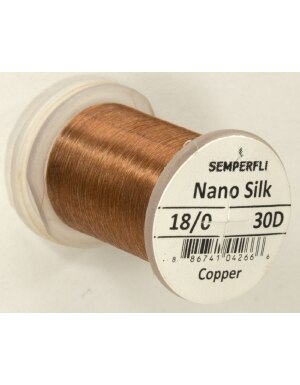 Semperfli Nano Silk Ultra 30D 18/0 in Copper