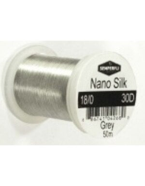 Semperfli Nano Silk Ultra 30D 18/0 in Grey