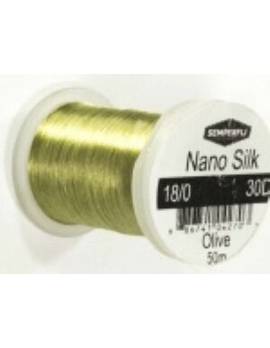 Semperfli Nano Silk Ultra 30D 18/0 in Olive