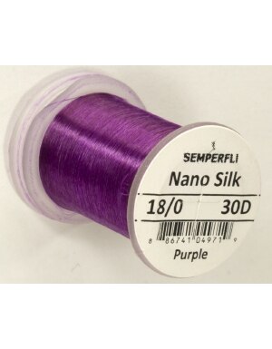 Semperfli Nano Silk Ultra 30D 18/0 in Purple