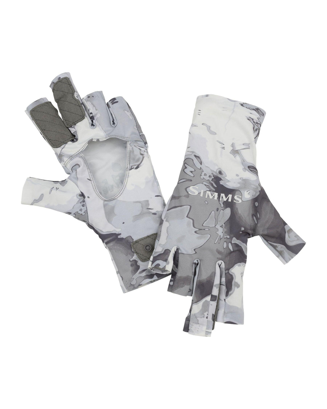Simms Solarflex Sunglove in Cloud Camo Gray