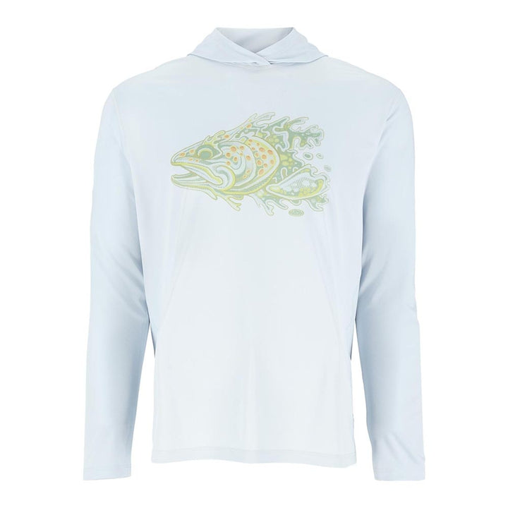 Simms Tech Hoody Artist Series Men's in Bimini Trout Head
