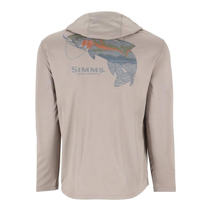 Simms Tech Hoody Artist Series Men's in Dolomite Trout