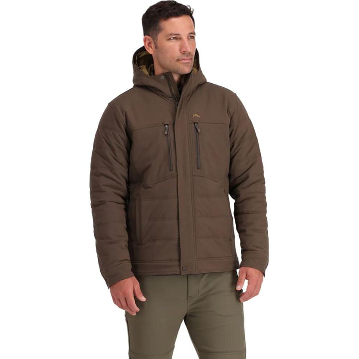 Simms Cardwell Hooded Jacket Men's in Hickory