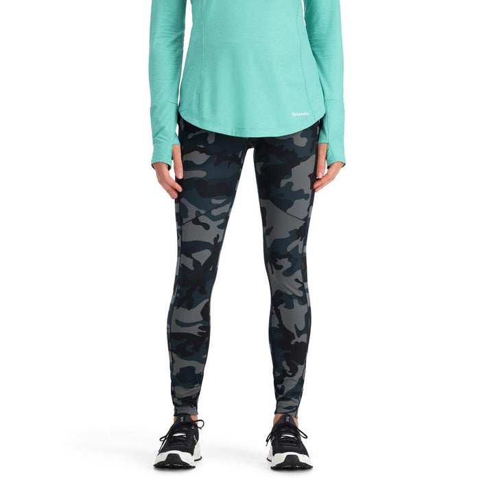 Simms BugStopper Legging Women's in Woodland Camo Storm