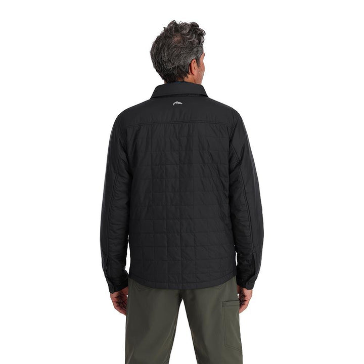 Simms Fall Run Hybrid Shacket Men's in Black