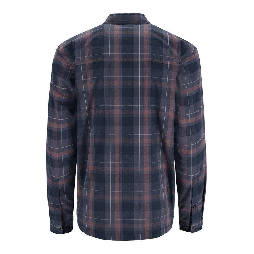 Simms Coldweather Long Sleeve Shirt Men's in Selvedge Logan Plaid