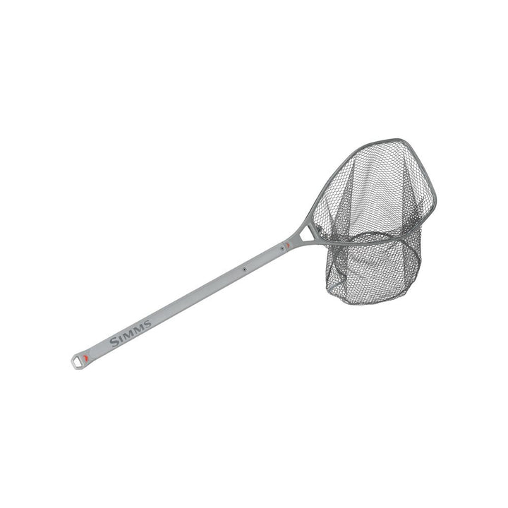 Simms Daymaker Boat Net Long Handle in Pewter