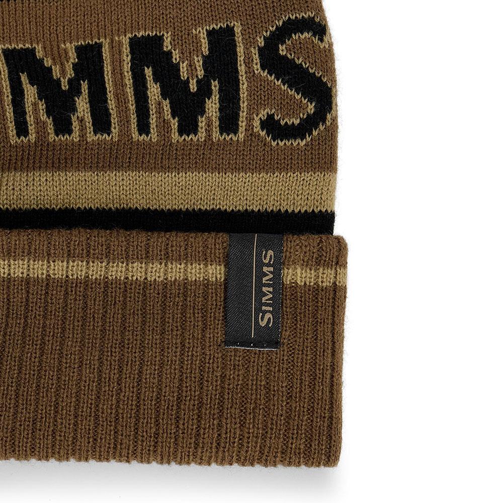 Simms TipUp Pom Beanie in Jasper