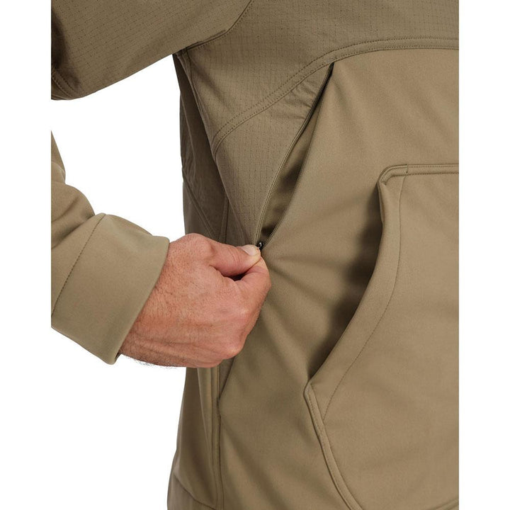 Simms Saginaw Hoody Men's in Bay Leaf