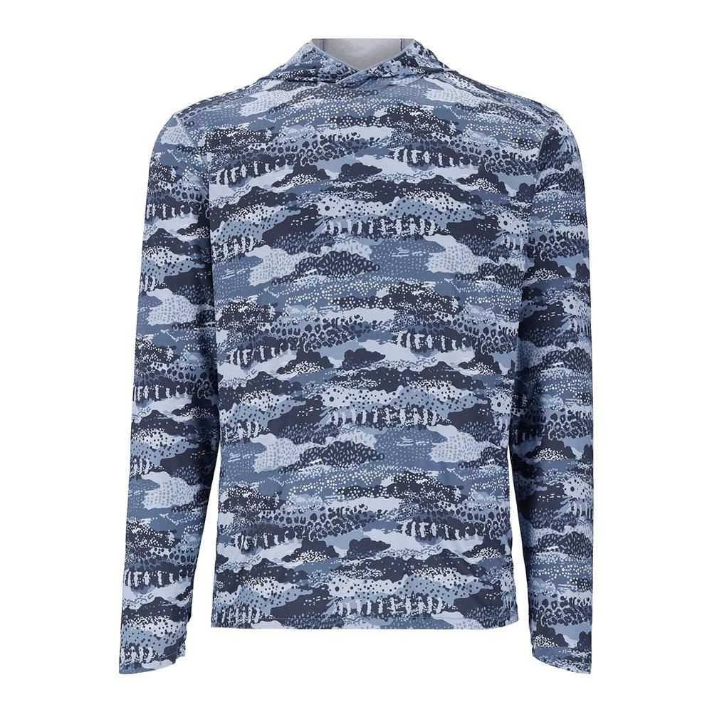 Simms Bugstopper SolarFlex Hoody Men's in Shroud Selvedge