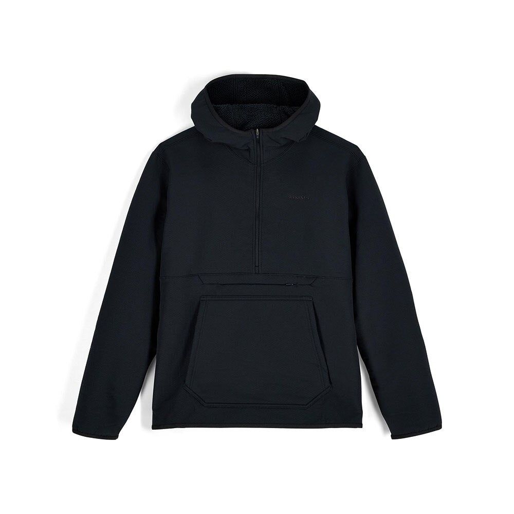 Simms Strata 330 HalfZip Hoody Men's in Black
