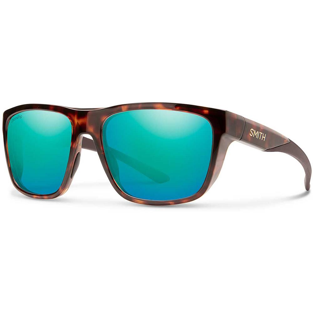 Smith Barra Sunglasses ChromaPop Polarized in Tortoise with Opal Mirror