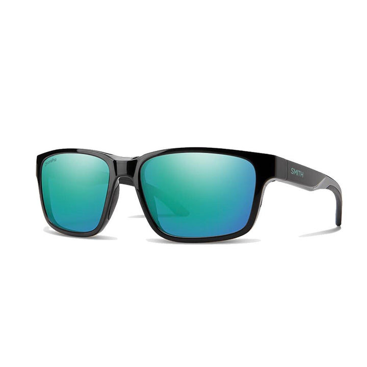 Smith Basecamp Sunglasses ChromaPop Polarized in Jade with Opal Mirror
