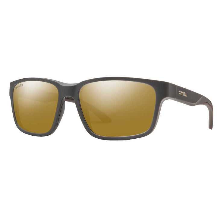 Smith Basecamp Sunglasses ChromaPop Polarized in Matte Gravy with Bronze Mirror