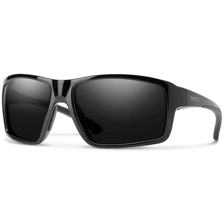 Smith Hookshot Sunglasses ChromaPop Polarized in Black with Black