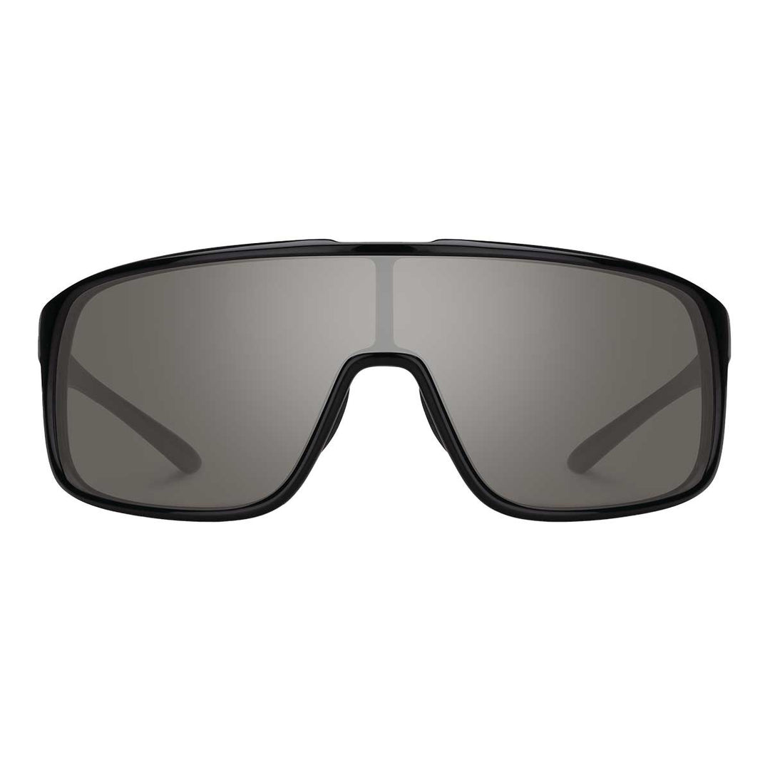 Suncloud Double Up Sunglasses Polarized in Black with Grey