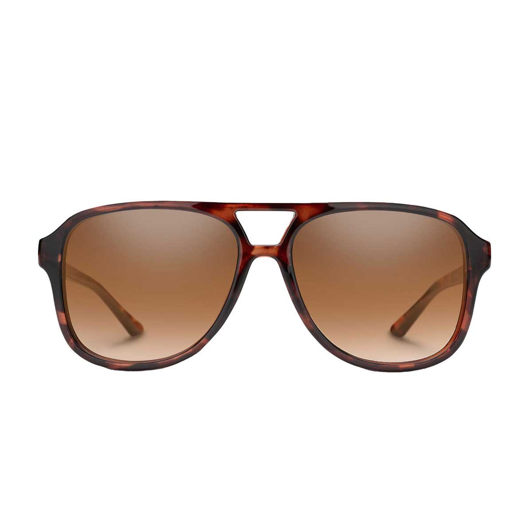 Suncloud Sandy Sunglasses in Tortoise with Brown Gradient