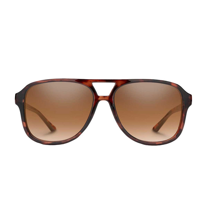 Suncloud Sandy Sunglasses in Tortoise with Brown Gradient