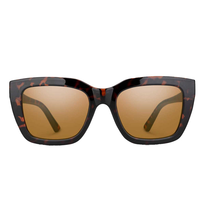 Suncloud Marion Sunglasses Polarized in Tortoise with Brown