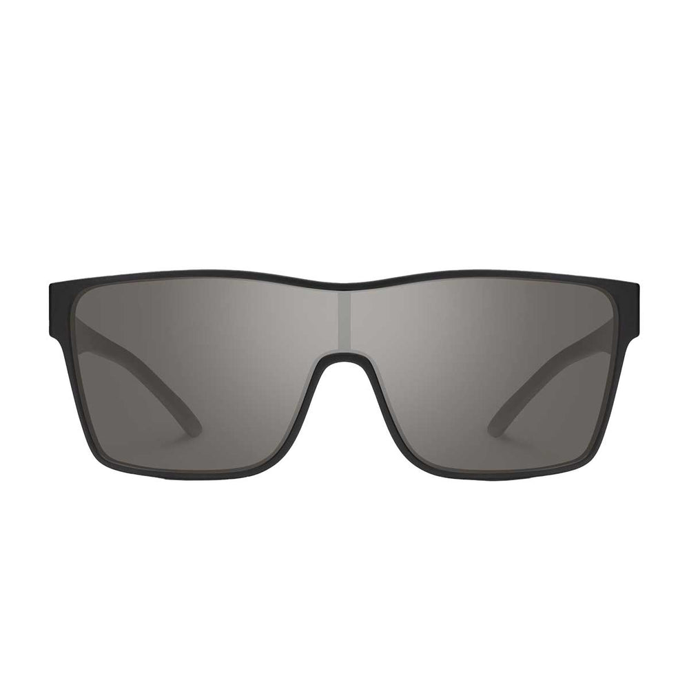 Suncloud Biff Sunglasses Polarized in Matte Black with Grey
