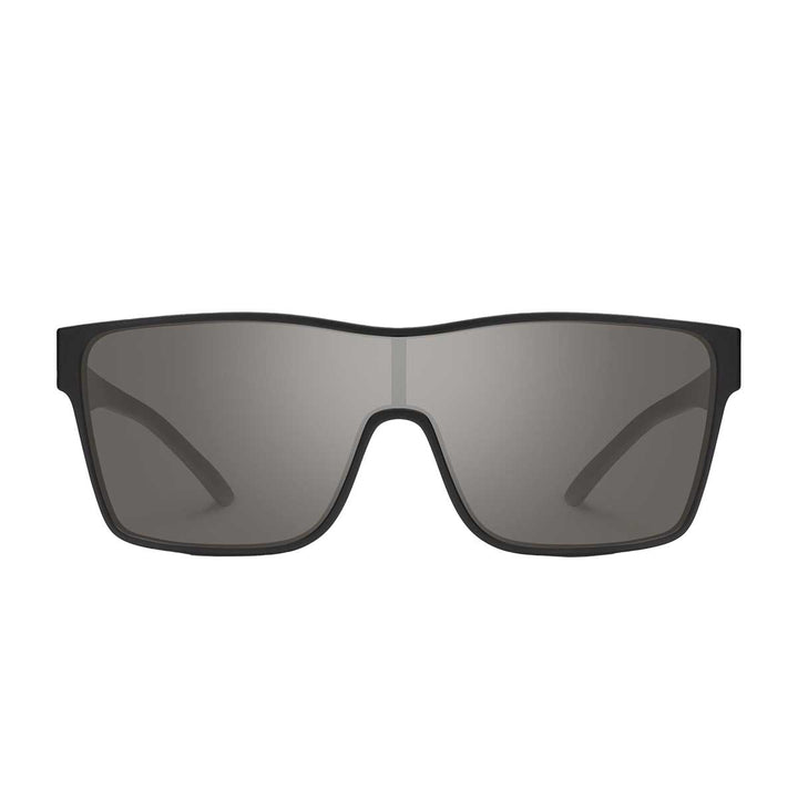 Suncloud Biff Sunglasses Polarized in Matte Black with Grey