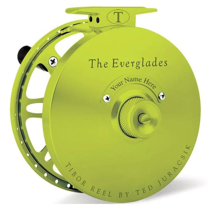 Tibor Everglades Fly Reel in Lemon Lime