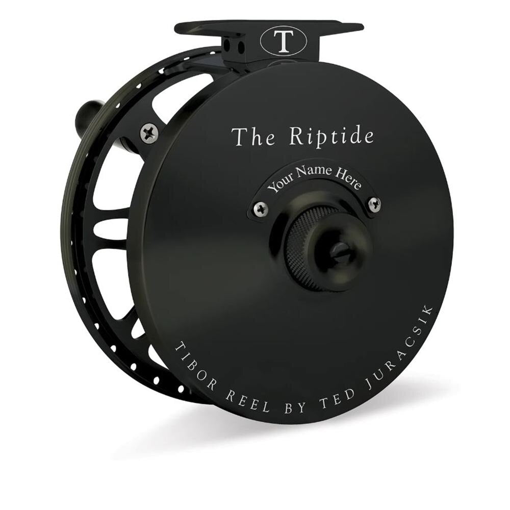 Tibor Riptide Fly Reel in Frost Black
