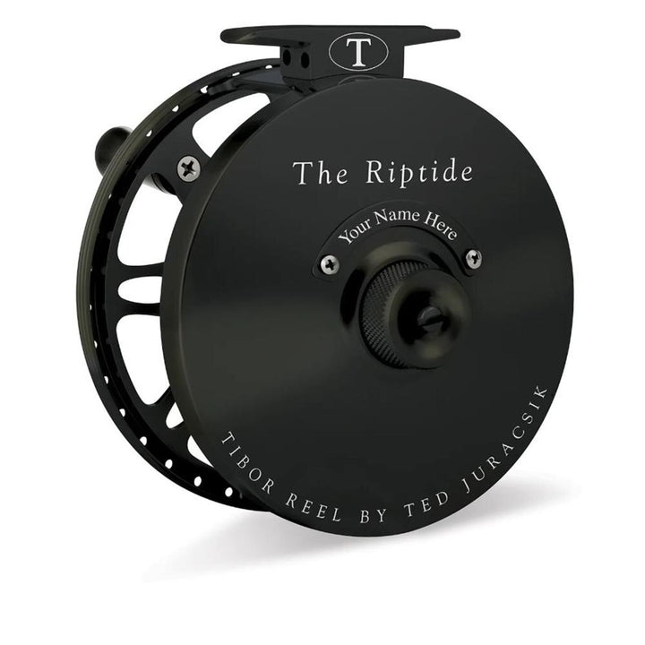 Tibor Riptide Fly Reel in Frost Black