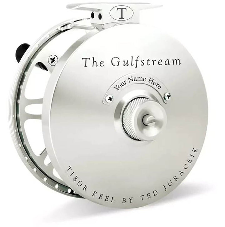 Tibor Gulfstream Fly Reel in Frost Silver