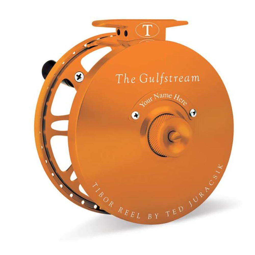 Tibor Gulfstream Fly Reel in Sunset Orange