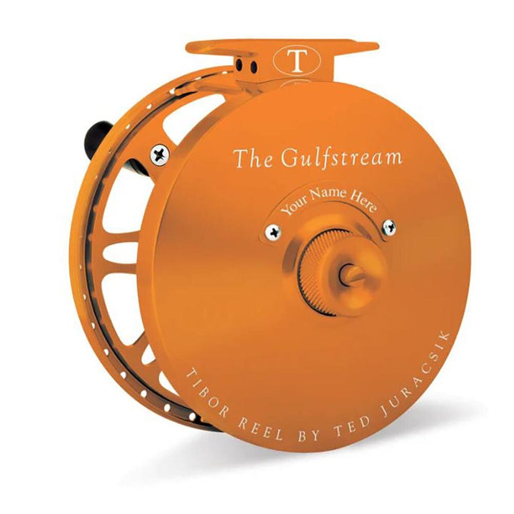 Tibor Gulfstream Fly Reel in Sunset Orange