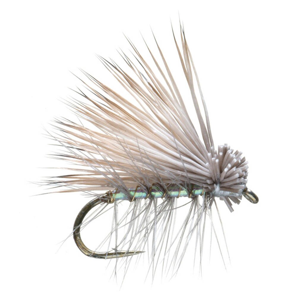 Umpqua Pearl and Elk Caddis in One Color