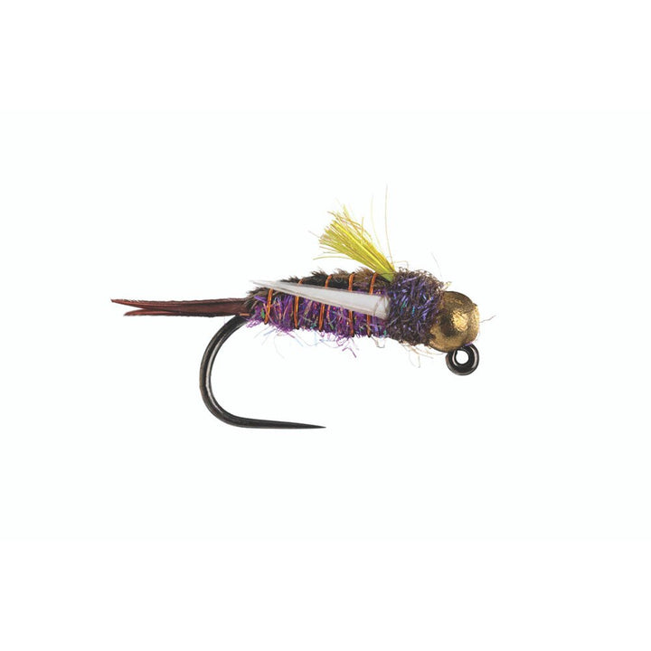 Umpqua Tungsten Psycho Prince Jig Mercer's in Purple