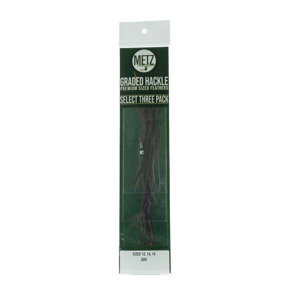 Umpqua / Metz Hackle Select Single Pack in Dun