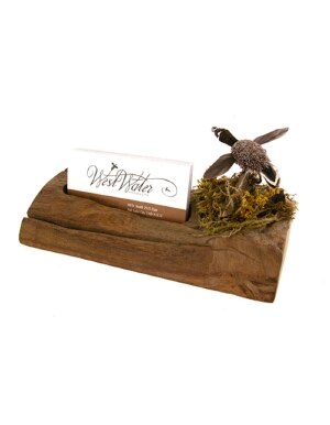Westwater Business Card Holder in Goose Fly
