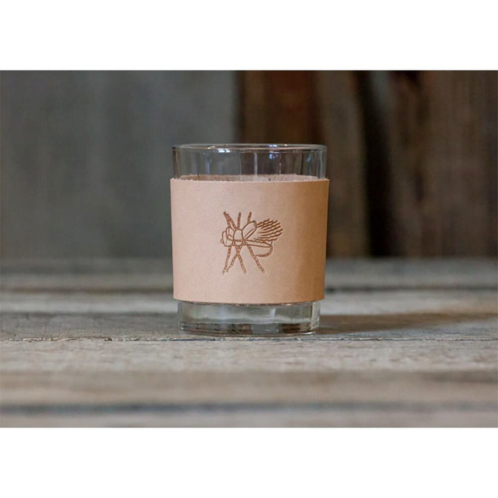 Whiskey Leatherworks Fly Stamped Rocks Glasses Single