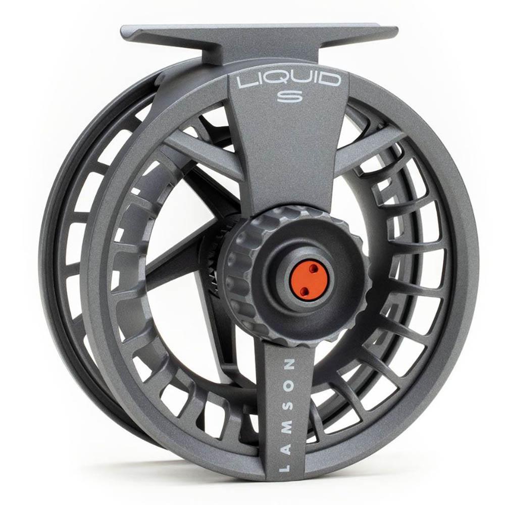 Lamson Liquid SSeries HD Fly Reel in Smoke